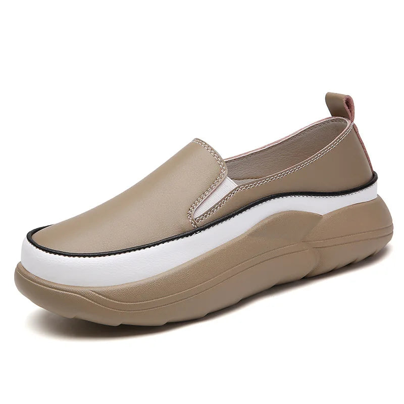 Aurora – Sneakers comode - Marrone - 35