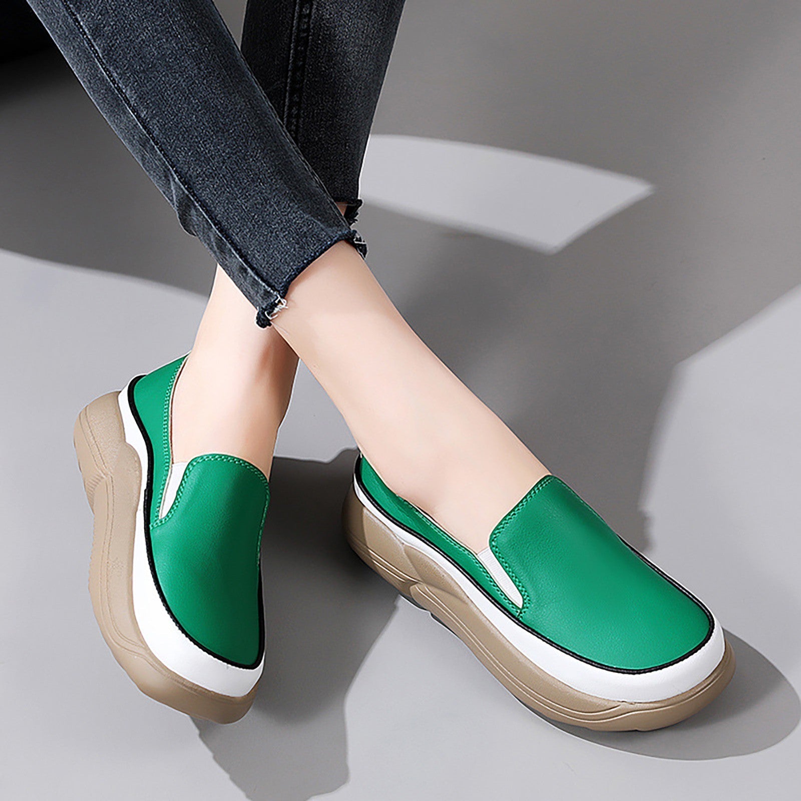 Aurora – Sneakers comode - Bianco - 39