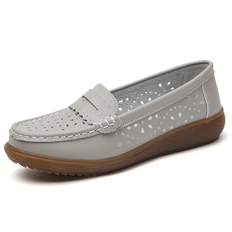 OrthoMotion – Mocassini comodi - Grigio - 36