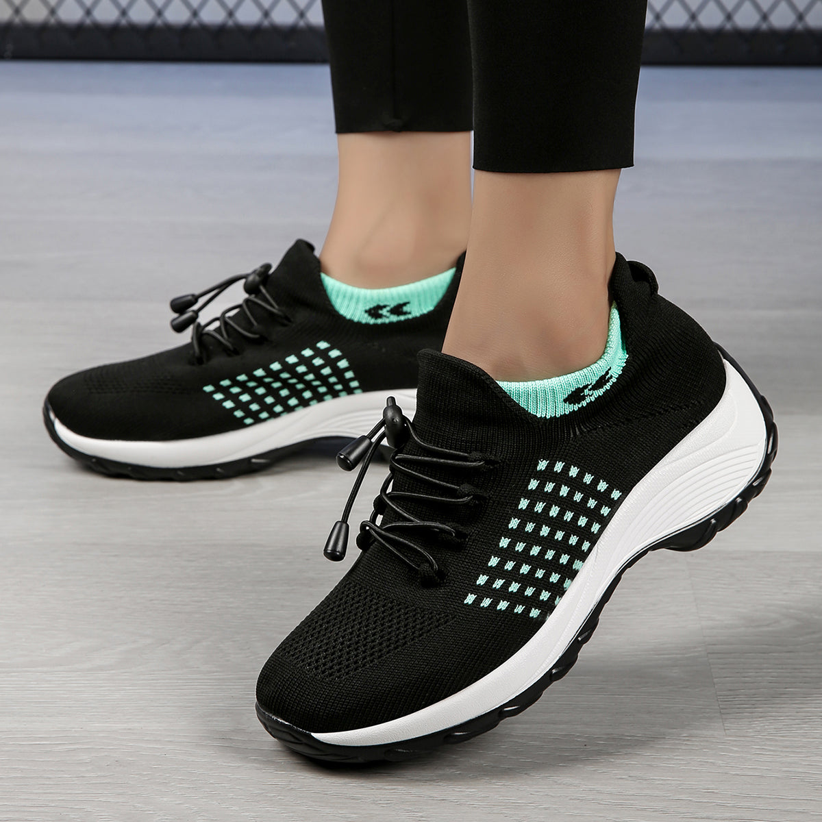 Run Comfort – Sneakers comode - Nero/Viola - 37