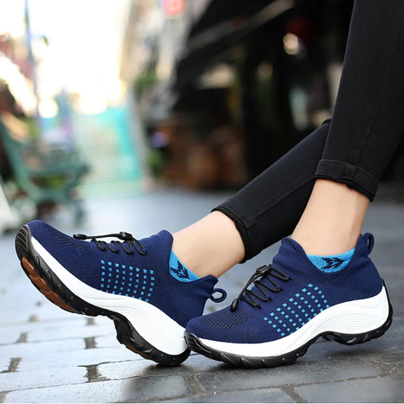 Run Comfort – Sneakers comode - Nero/Viola - 42