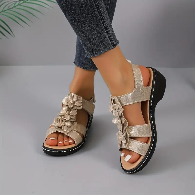 Fine Bloom – Sandali comodi - Bianco - 42