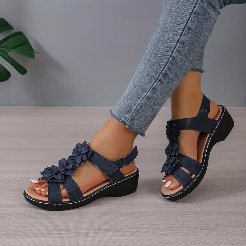 Fine Bloom – Sandali comodi - Bianco - 41