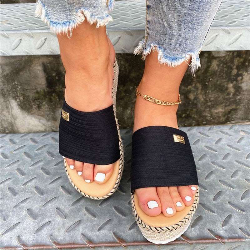 Selena – Sandali comodi - Nero - 41