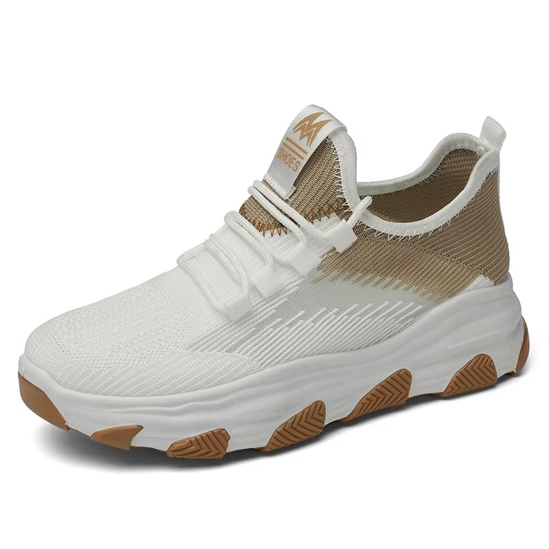 Comfort Wave – Sneakers comode - Beige - 36