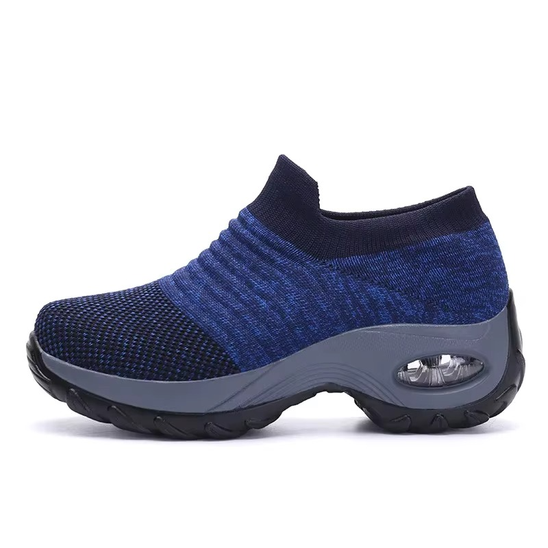 AirBoost – Sneakers comode - Nero/Bianco - 39
