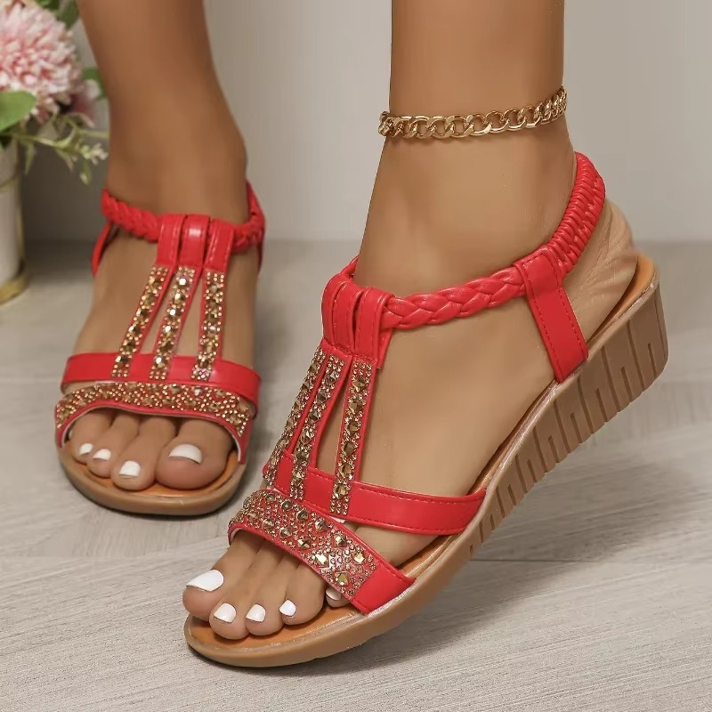 Bohemian – Sandali comodi - Nero - 40