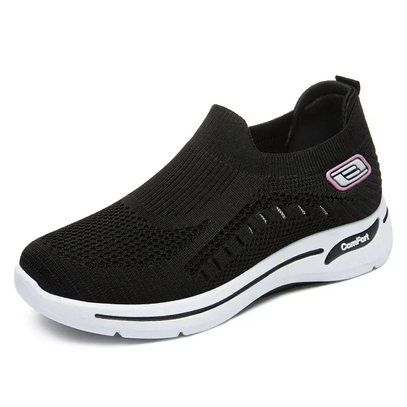 Serena – Sneakers comode - Nero - 36