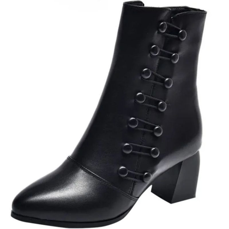 Italian – Stivali comodi - Nero - 35