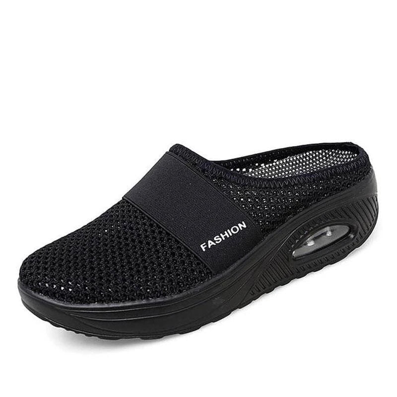 Fashion – Sandali comodi - Nero - 35