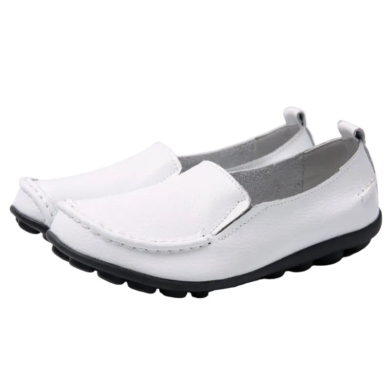 ErgoFit – Mocassini comodi - Bianco - 35