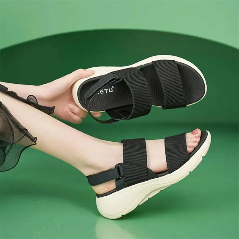 Softness – Sandali comodi - Nero - 41