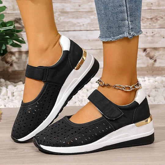 Sarah – Sneakers comode - Nero - 38