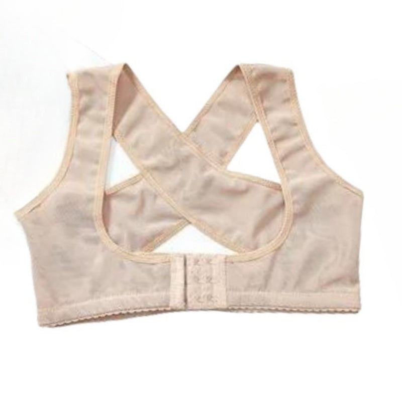 Fascia regolabile per la schiena da donna - Beige - 2XL