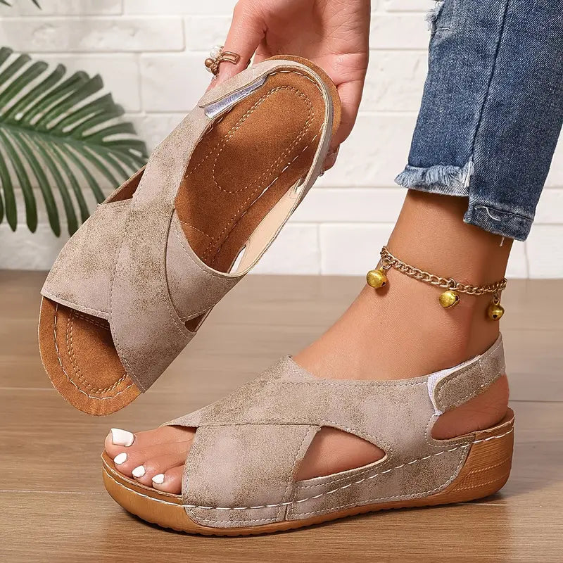 Ursula – Sandali comodi - Cachi - 37