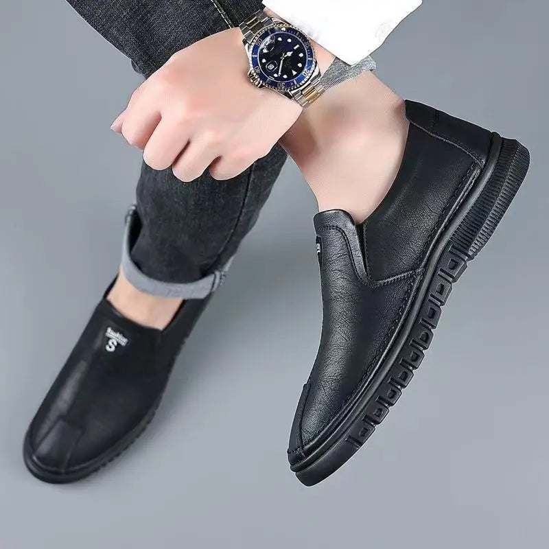Gentleman – Mocassini comodi - Marrone - 41