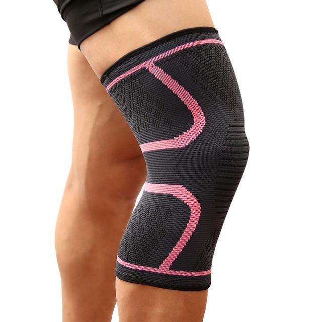 SportKing – Ginocchiera regolabile - Rosso - M