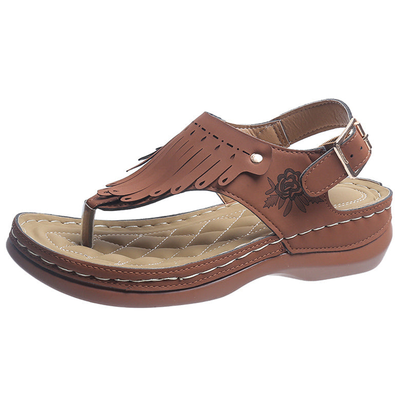 Beth – Sandali comodi - Marrone - 35