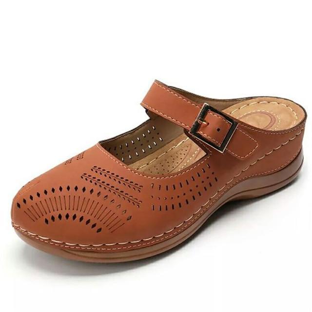 Prettyness – Sandali comodi - Marrone - 35