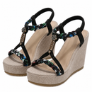 Donna Luxe - Sandali Ortopedici con Zeppa