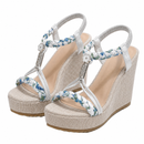 Donna Luxe - Sandali Ortopedici con Zeppa
